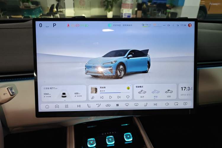 Used Deepal L07 2024 230Max Qiankun Intelligent Driving ADS SE Range-Extended Version Instrument Cluster