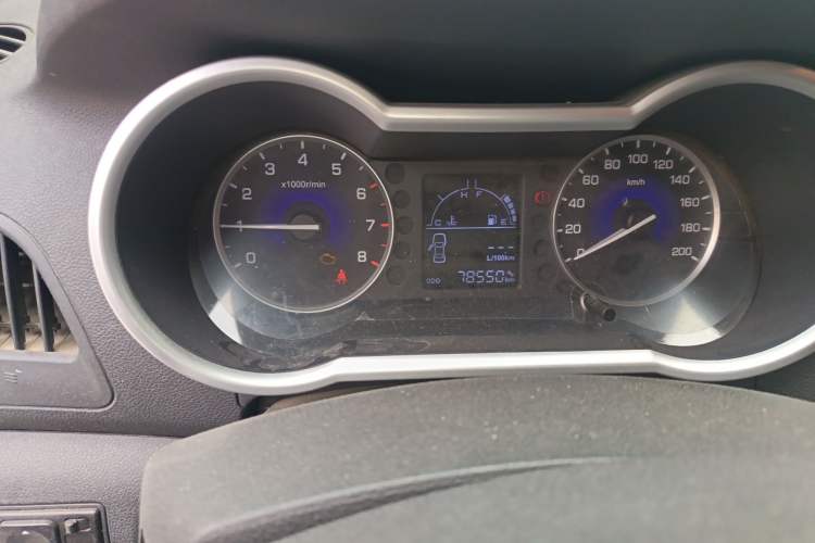 Used Dongfeng Aeolus AX3 2016 1.5L Manual Shangkue Model Odometer Close Up