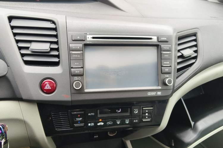 Used Honda Civic 2013 10th Anniversary 1.8L Automatic Luxury Edition Audio And AC Panel