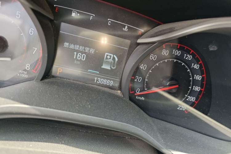 Used Chevrolet Monza 2019 RS 330T Automatic Comfort Edition China VI Standard Odometer Close Up