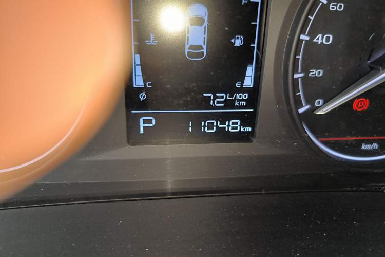 Used Geely Auto Coolray 2024 1.5T DCT Longteng Edition Odometer Close Up