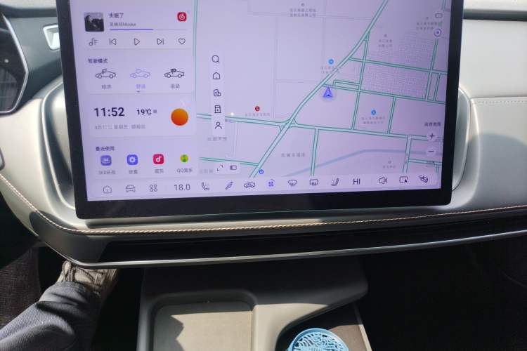 Used Deepal SL03 2022 1.5L 1200 Extended-Range Version Audio And AC Panel