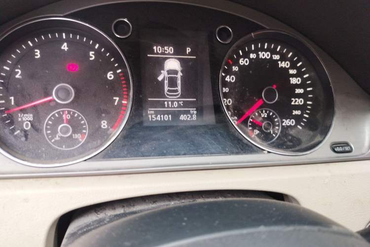 Used Volkswagen Magotan 2012 Revised 1.4 TSI Comfort Version Odometer Close Up