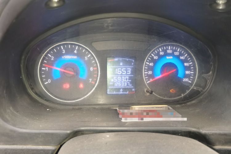 Used Dongfeng Fengon 330 2016 1.2L Manual Base Version DK12-07 Instrument Cluster