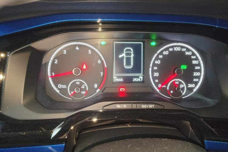 Used Volkswagen Polo 2019 Plus 1.5L Automatic Panoramic Enjoyment Edition Instrument Cluster
