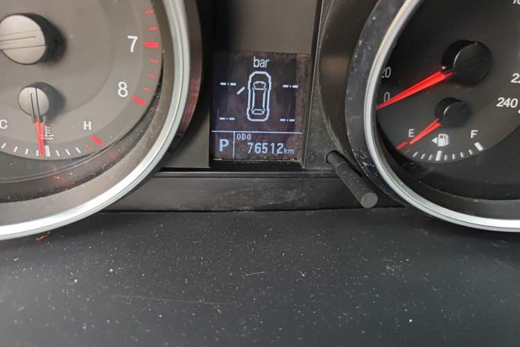 Used Haval H6 2017 Blue Label Sport Edition 1.5T Automatic Two-Wheel Drive Luxury Model Odometer Close Up