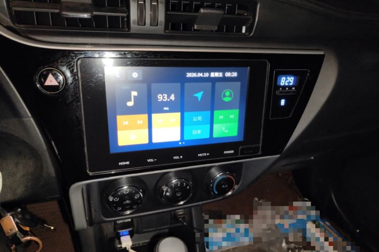 Used Toyota Levin 2017 Revised 185T CVT Elite Edition China V Standard Audio And AC Panel