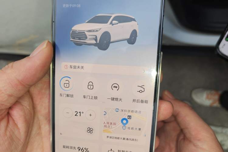 Used BYD Tang New Energy 2021 DM 2.0T Four-Wheel Drive High-Performance Flagship Model
