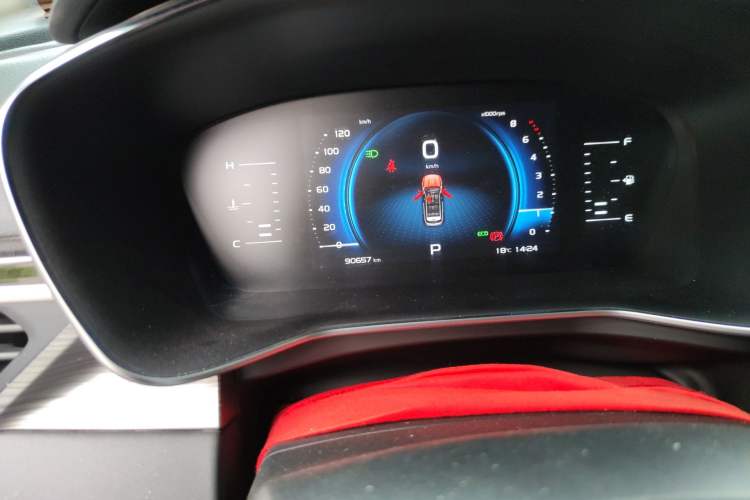 Used Geely Auto Emgrand X7 Sport 2020 1.5TD Automatic Smart Connect PRO Odometer Close Up