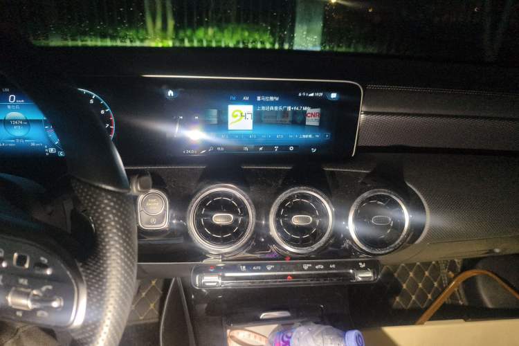 Used Mercedes-Benz A-Class 2019 A 200 L Sport Sedan Audio And AC Panel