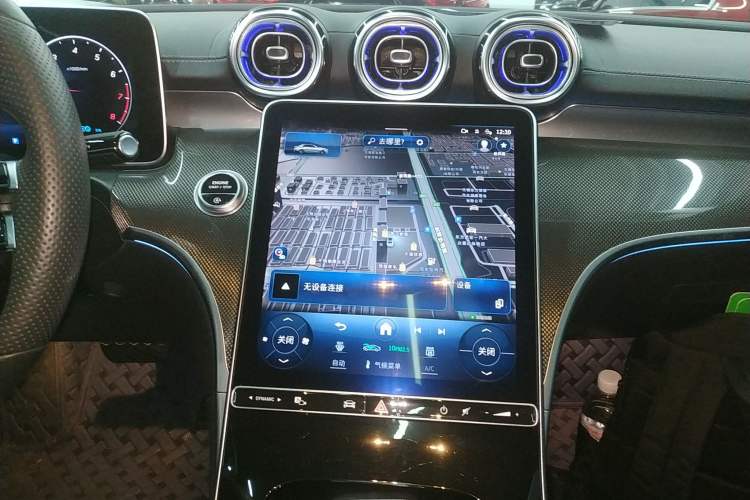 Used Mercedes-Benz C-Class 2022 Restyled C 260 L Sport Edition Audio And AC Panel