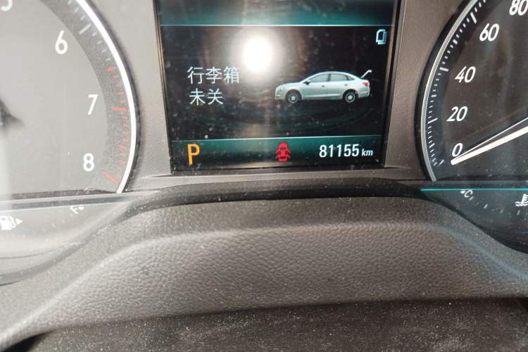 Used Buick GT 2021 Revised Version Flagship 1.5L Automatic Elite Edition Odometer Close Up