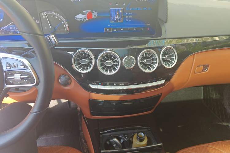 Used Mercedes-Benz S-Class 2012 S 300 L Business-Class Grand Edition Audio And AC Panel