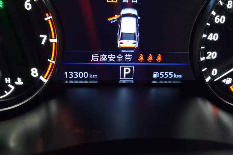 Used Nissan Teana 2024 2.0L XE Genuine Edition Odometer Close Up