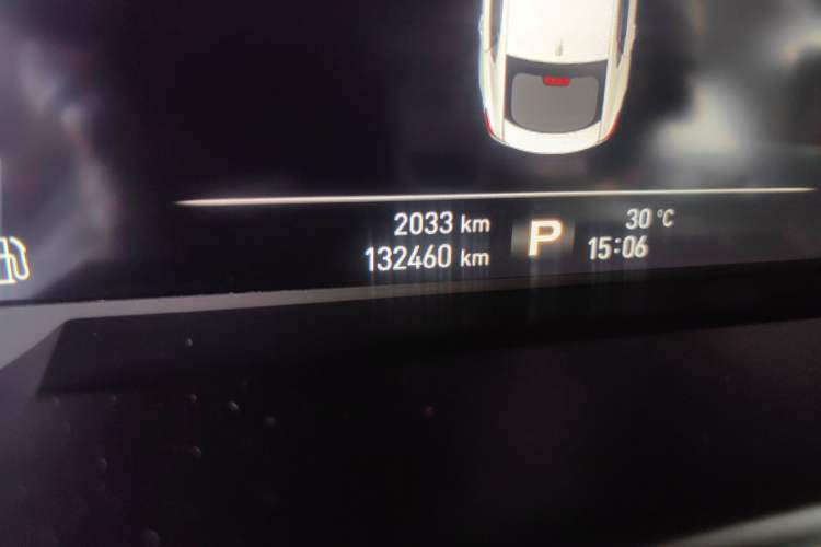 Used MG 6 2017 20T Automatic Trophy Prestige Internet Edition China V Standard Odometer Close Up