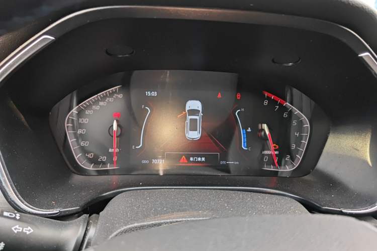 Used CHANGAN CS75 2021 Honor Million Edition 280T DCT Prestige Model Instrument Cluster