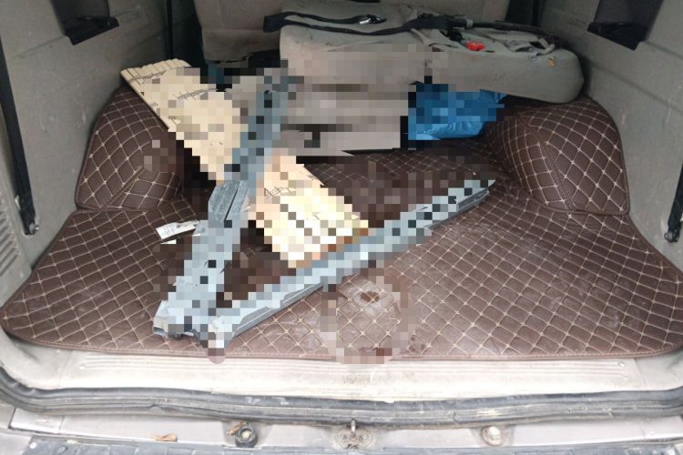 Used FORTHING Lingzhi 2017 Restyled M3L 1.6L 7-Seater Comfort Version Trunk