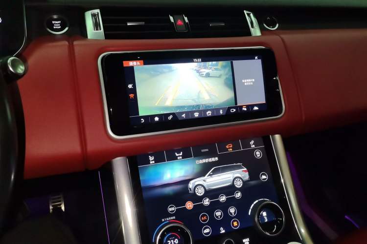 Used Land Rover Range Sport 2018 3.0 SC V6 HSE DYNAMIC Audio And AC Panel