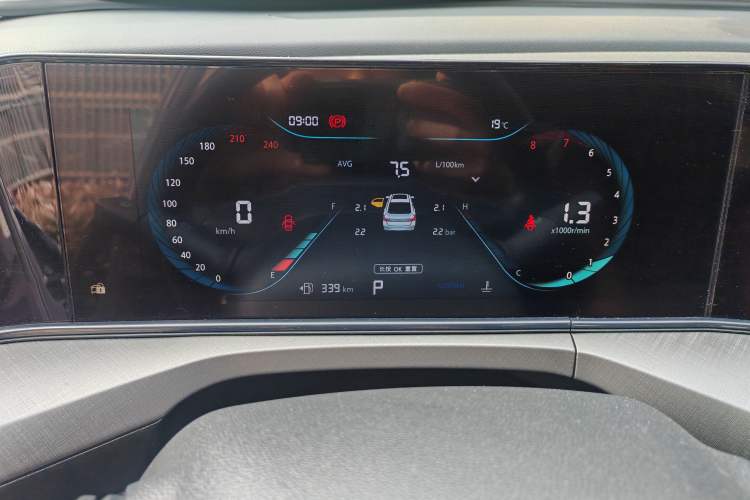 Used CHANGAN Eado 2022 PLUS Blue Whale NE 1.4T GDI DCT Prestige Edition Instrument Cluster