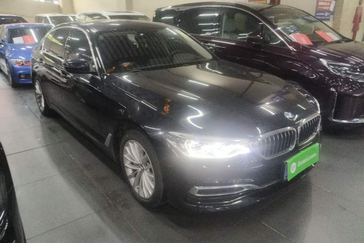 Used BMW 5 Series 2020 530Li Luxury Edition Premium Package Front Right 45 Deg
