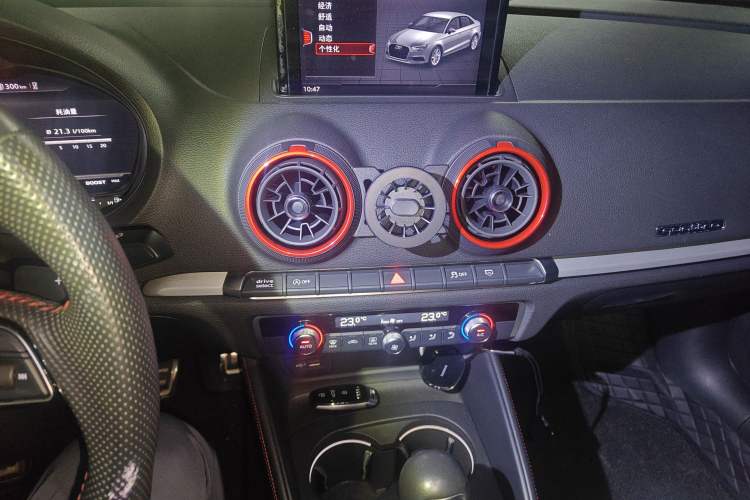 Used Audi S3 2019 S3 2.0T Limousine Audio And AC Panel