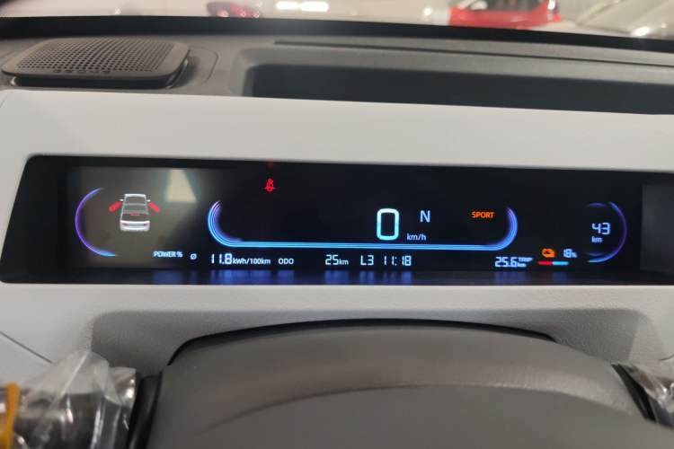 Used Geely Galaxy Panda 2024 Panda Mini 200km Endurance Bear Instrument Cluster