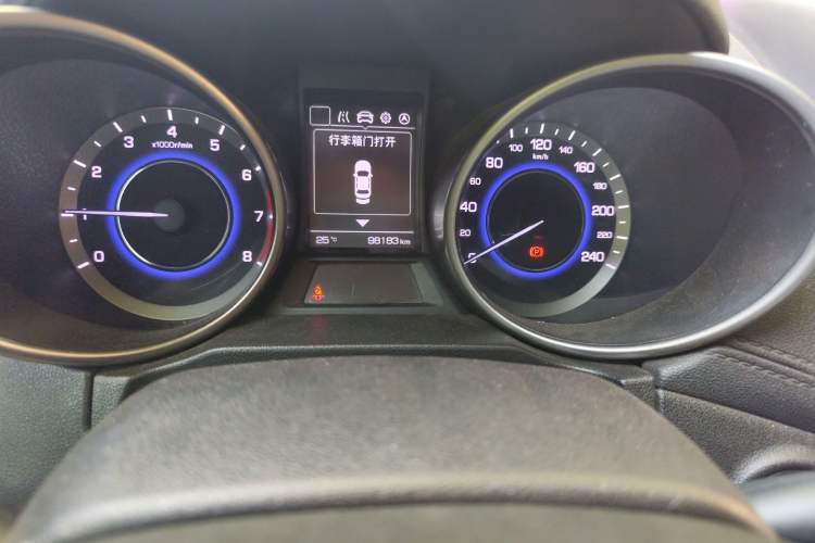 Used CHANGAN CS35 2017 1.6L Manual Luxury Model Odometer Close Up