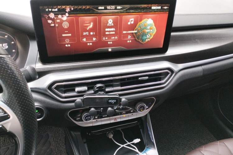 Used BAIC Beijing EU7 2019 Trendy Edition Audio And AC Panel
