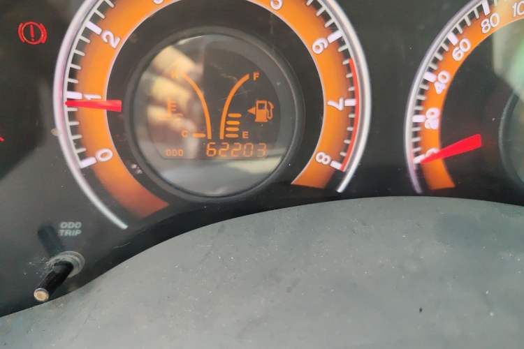 Used BYD L3 2013 1.5L Automatic Comfort Edition Odometer Close Up