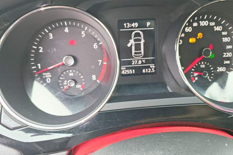 Used Volkswagen Sagitar 2018 280TSI DSG Ignite Edition Odometer Close Up