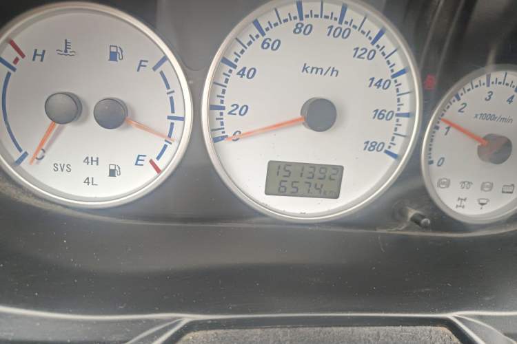 Used King Long Golden Way 2018 2.0L Van Series 4G20 Odometer Close Up