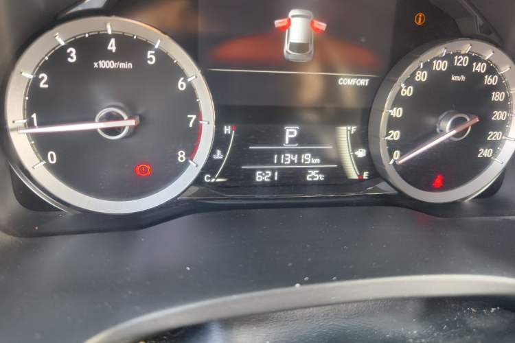 Used Honda UR-V 2017 370TURBO 2WD Prestige Edition China V Odometer Close Up