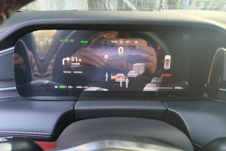 Used Hima AITO M5 2025 All-Electric Ultra Rear-Wheel-Drive Version Instrument Cluster