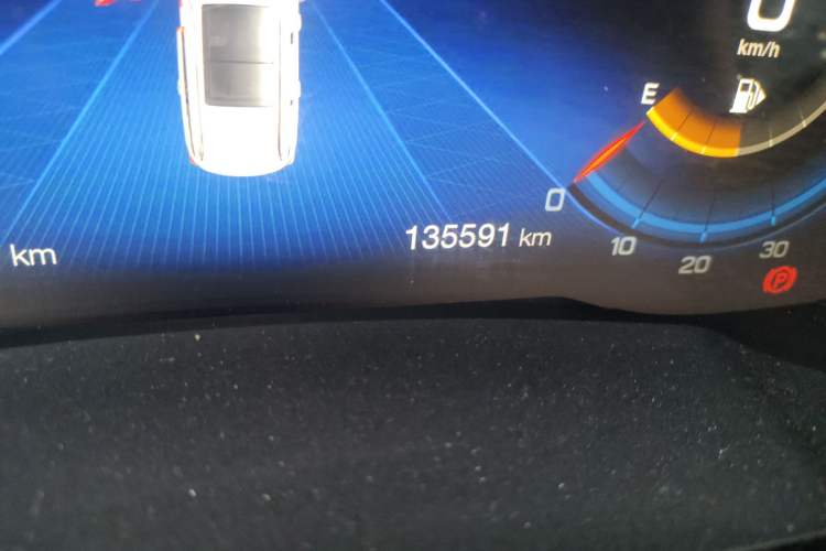 Used GAC Trumpchi GS8 2020 390T Two-Wheel Drive Luxury Smart Connectivity Version (7 Seats) Odometer Close Up