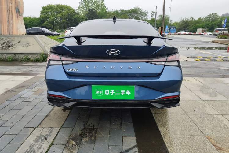 Used Hyundai Elantra 2022 1.5L CVT GLX Elite Edition Rear