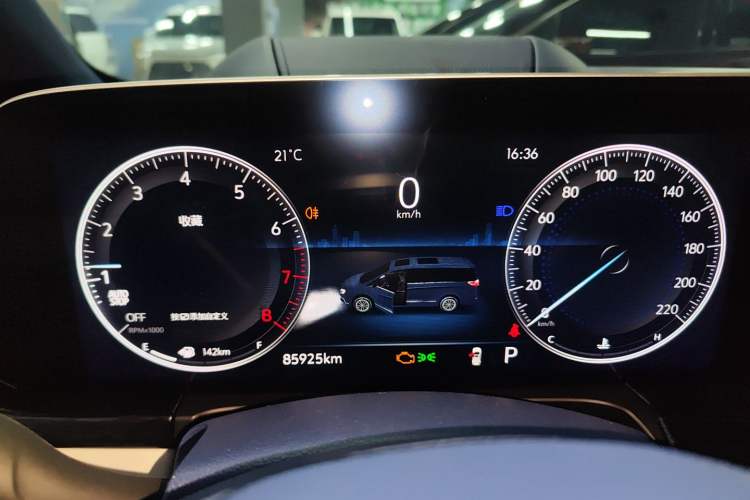 Used Buick GL8 2022 Avenir Avia Four-Seat Prestige Edition Instrument Cluster