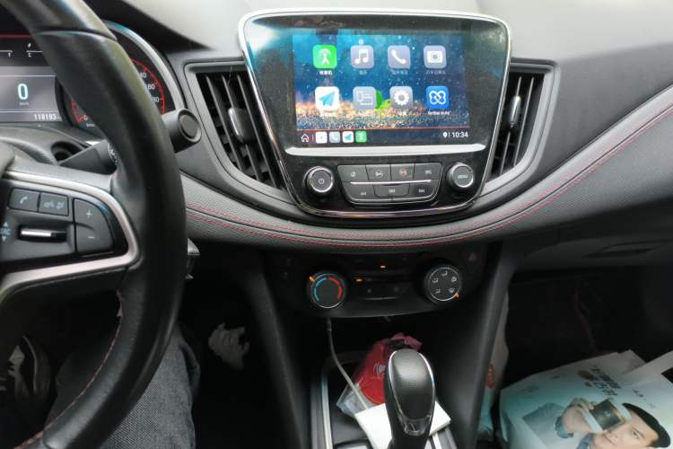 Used Chevrolet Monza 2020 Light Hybrid RS 330T Automatic Comfort Edition Audio And AC Panel