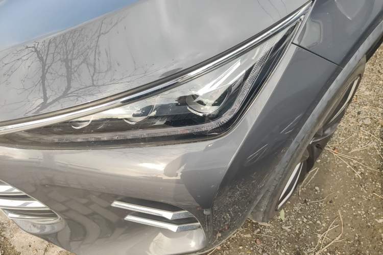 Used BYD Tang New Energy 2018 DM 2.0T All-Wheel Drive Smart Connectivity Luxury Model 7 Seats China V Emission Standard Left Front Headlight