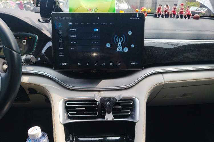 Used BYD Song PLUS New Energy 2021 EV Flagship Model Audio And AC Panel