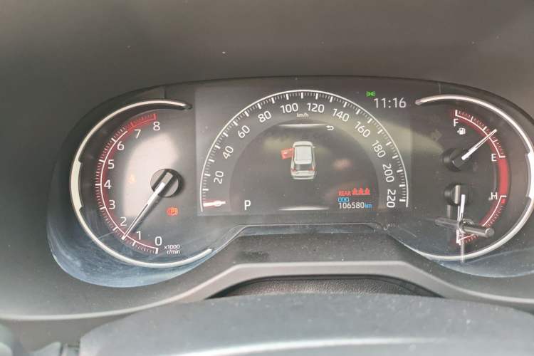 Used Toyota RAV4 2022 2.0L CVT Two-Wheel Drive Fashion Plus Edition Instrument Cluster