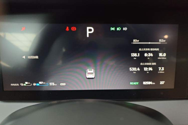 Used Li Auto ONE 2021 Extended-Range 6-Seater Version Instrument Cluster