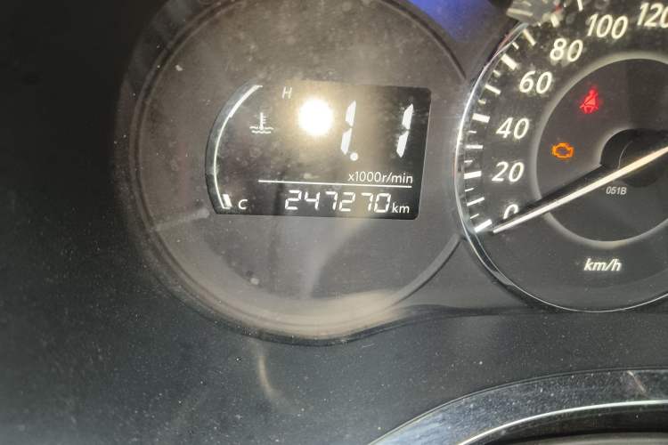 Used Venucia D60 2018 1.6L Manual Comfort Edition Odometer Close Up