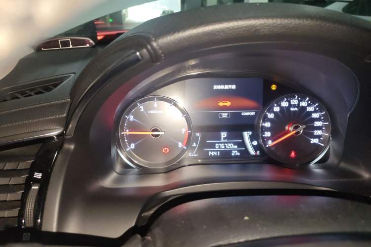 Used Honda Avancier 2017 370TURBO 2WD Luxury Edition Odometer Close Up