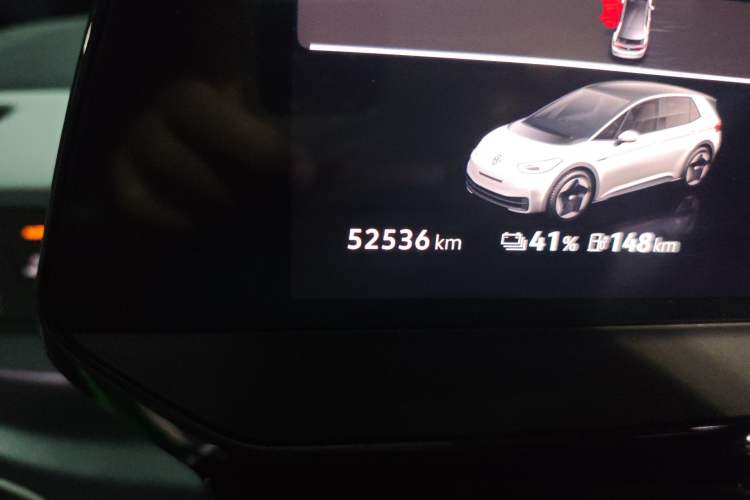 Used Volkswagen ID.3 2023 Pure Smart Edition Odometer Close Up