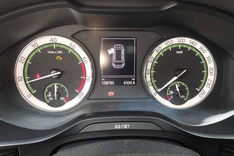 Used Skoda Kodiaq 2018 Facelifted TSI330 5-Seater Two-Wheel-Drive Luxury Enjoyment Edition Instrument Cluster