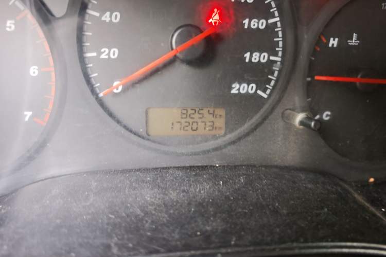 Used Great Wall Wingle 5 2017 2.2L Classic Version Two-Wheel Drive Big Double Cab 491QE Odometer Close Up