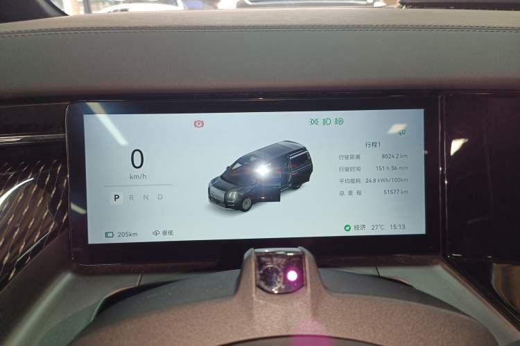 Used Zeekr 009 2024 7-Seater Aisle Version 108 kWh Instrument Cluster