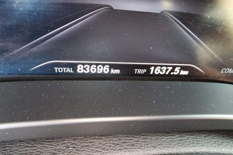 Used BMW X3 2018 xDrive30i Luxury Edition M Sport Package China VI Odometer Close Up