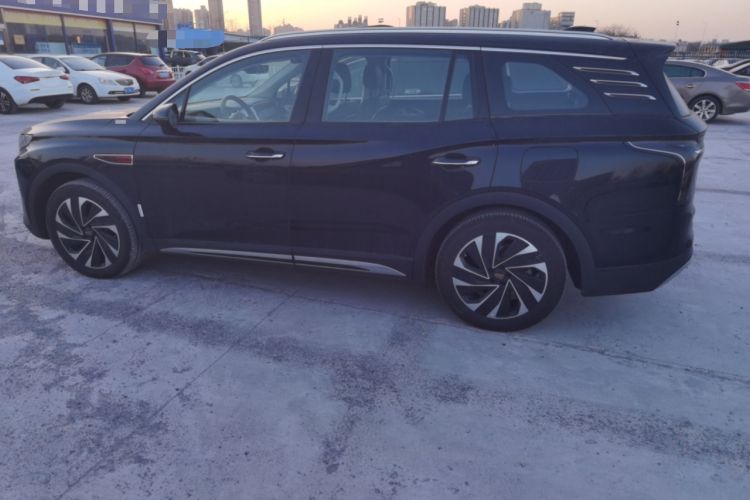 Used Hongqi HS7 PHEV 2024 2.0T PHEV Four-Wheel Drive Flagship Edition 7 Seats
