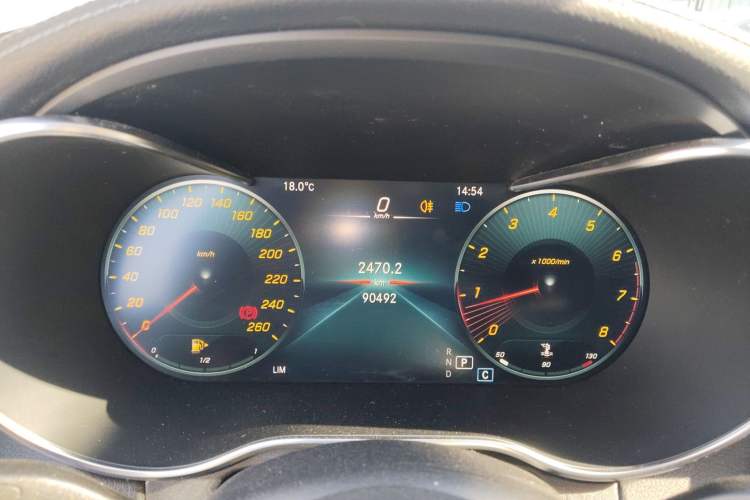 Used Mercedes-Benz C-Class 2020 C 200 L Fashion Edition Sport Version Instrument Cluster